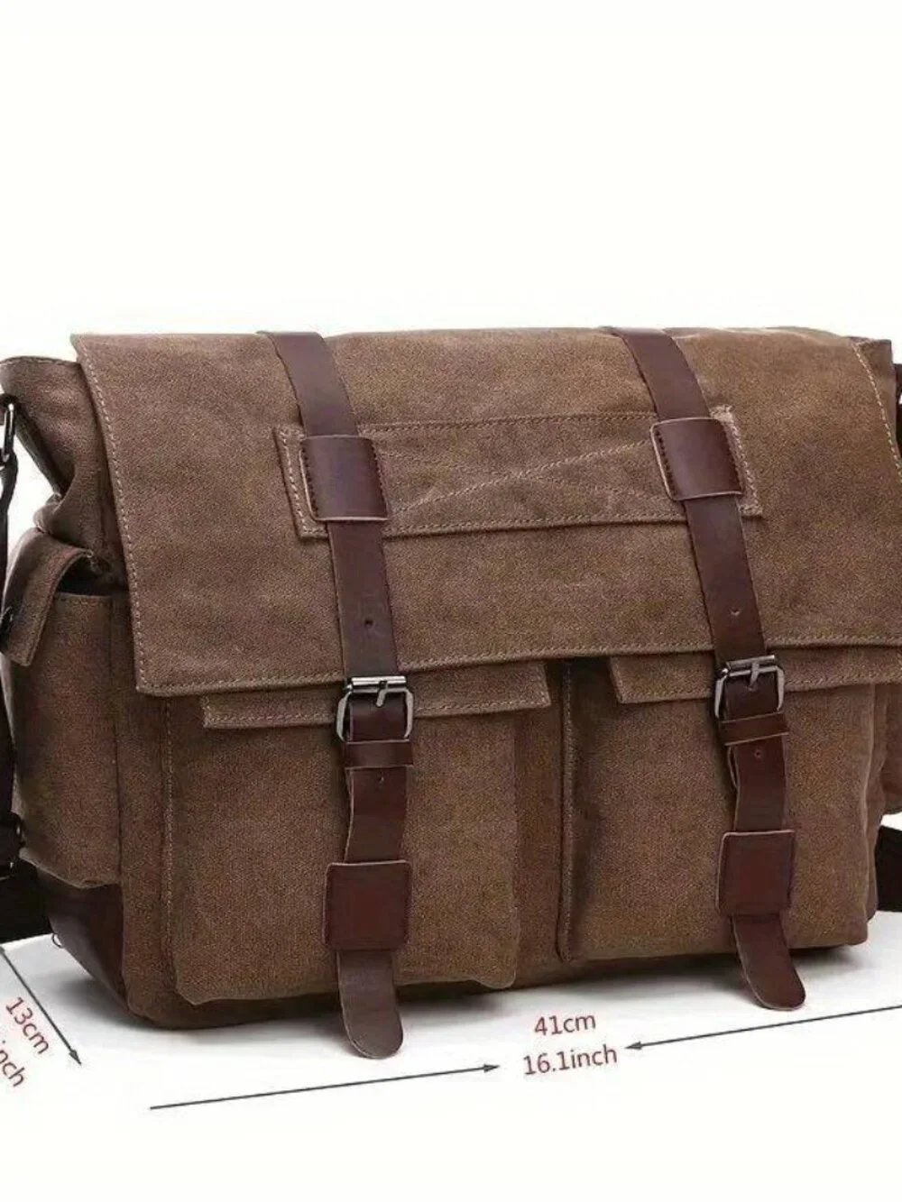 Canvas Retro Crossbody Bag Adjustable Strap Messenger